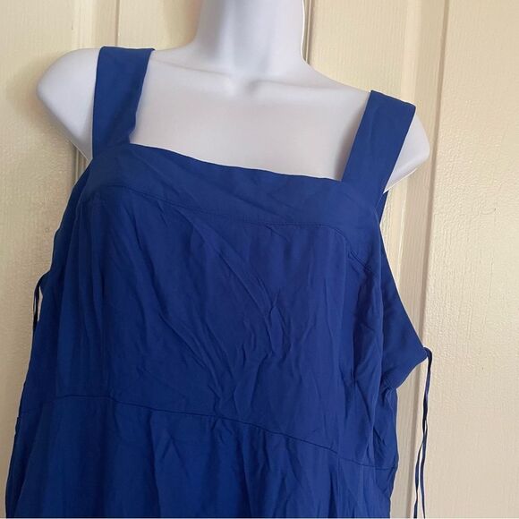 Vince Camuto Square Neck Sleeveless Shift Maxi Dress NWOT - Picture 5 of 6